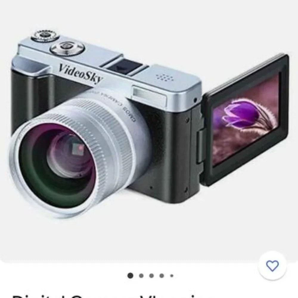 New Multifunctional Digital Vlogging Camera, Full HD, Wide Angle, Wi